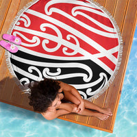All Red New Zealand Kowhai Ngutukak Beach Blanket LT9 - Polynesian Pride