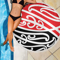 All Red New Zealand Kowhai Ngutukak Beach Blanket LT9 - Polynesian Pride