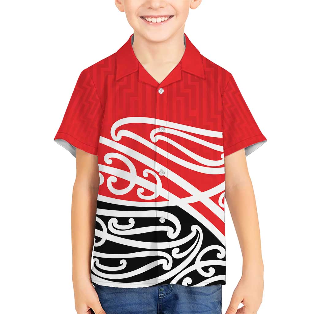 All Red New Zealand Kowhai Ngutukak Hawaiian Shirt - Polynesian Pride