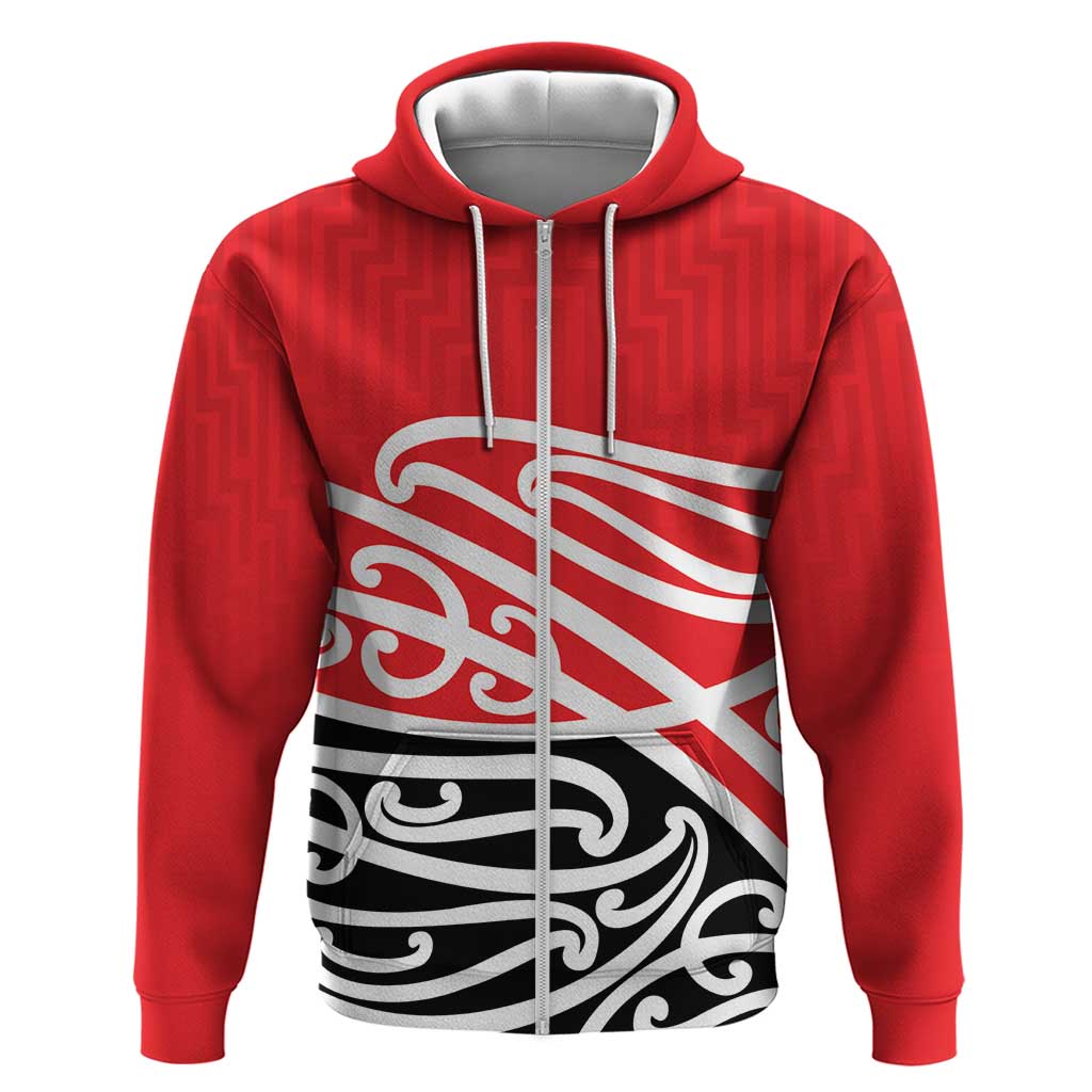 All Red New Zealand Kowhai Ngutukak Hoodie - Polynesian Pride