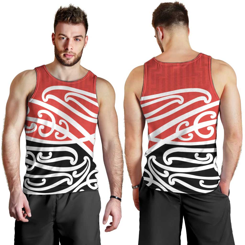 All Red New Zealand Kowhai Ngutukak Men Tank Top - Polynesian Pride