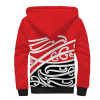 All Red New Zealand Kowhai Ngutukak Sherpa Hoodie - Polynesian Pride