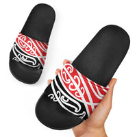 All Red New Zealand Kowhai Ngutukak Slide Sandals LT9 - Polynesian Pride