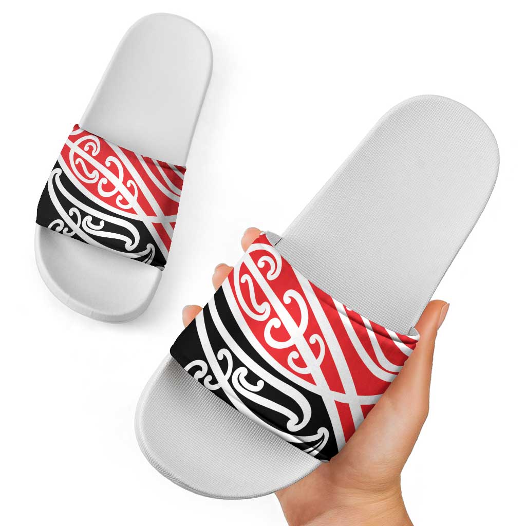 All Red New Zealand Kowhai Ngutukak Slide Sandals LT9 - Polynesian Pride