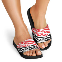 All Red New Zealand Kowhai Ngutukak Slide Sandals LT9 - Polynesian Pride