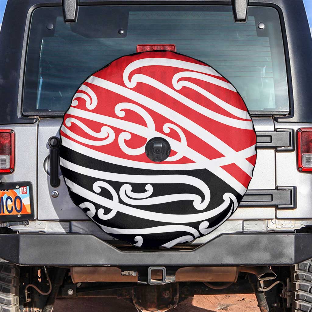 All Red New Zealand Kowhai Ngutukak Spare Tire Cover - Polynesian Pride