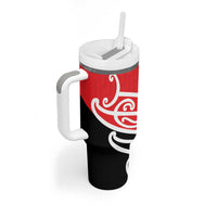 All Red New Zealand Kowhai Ngutukak Tumbler With Handle - Polynesian Pride