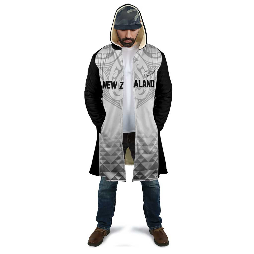 World Football 2026 New Zealand Custom Cloak All White Fern Maori Tribal - Polynesian Pride