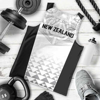 World Football 2026 New Zealand Custom Men Tank Top All White Fern Maori Tribal - Polynesian Pride