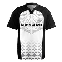 World Football 2026 New Zealand Custom Rugby Jersey All White Fern Maori Tribal - Polynesian Pride