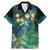 New Zealand Matariki Waipuna-a-rangi Family Matching Mermaid Dress and Hawaiian Shirt He Roimata o Rangi