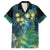 New Zealand Matariki Waipuna-a-rangi Family Matching Short Sleeve Bodycon Dress and Hawaiian Shirt He Roimata o Rangi