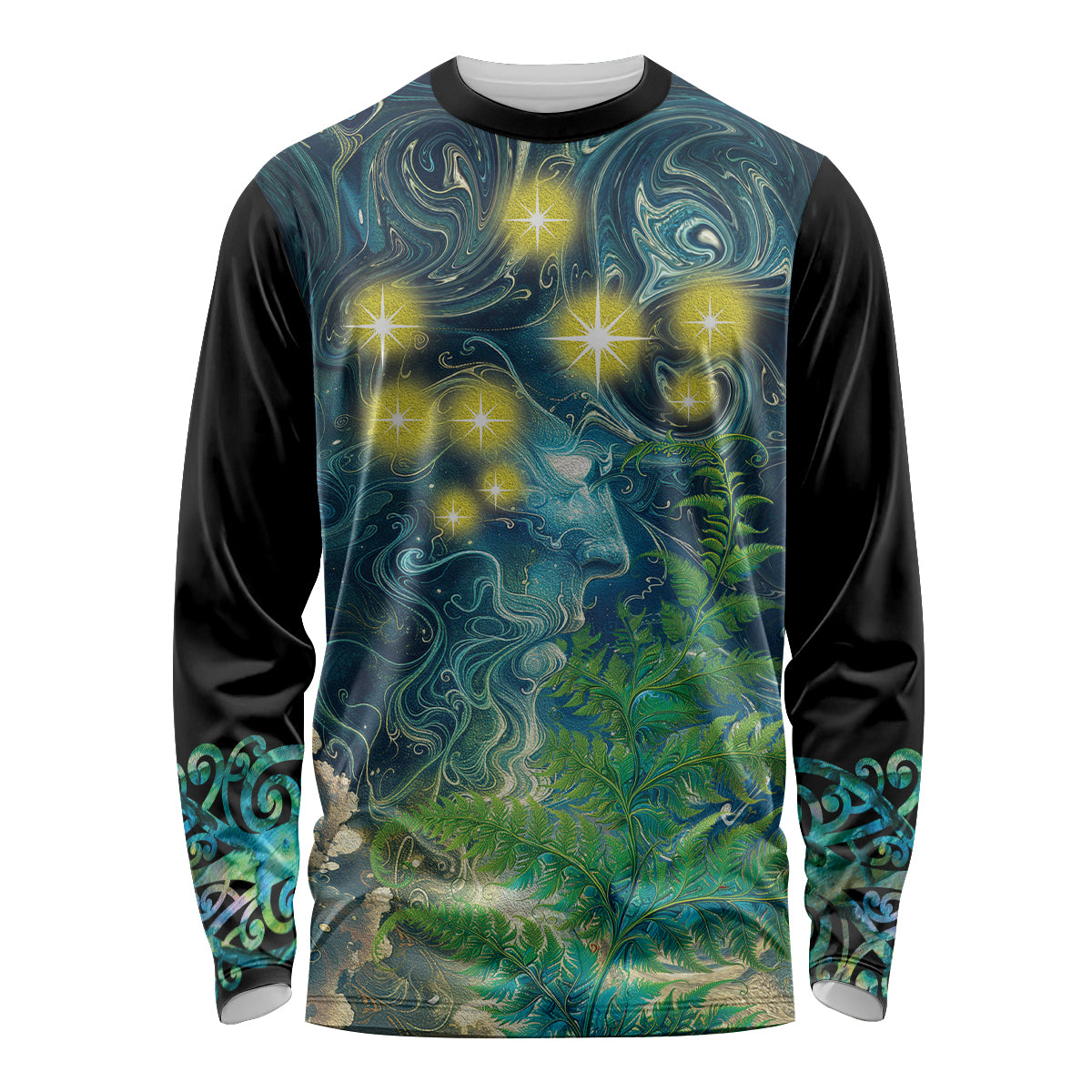 New Zealand Matariki Waipuna-a-rangi Long Sleeve Shirt He Roimata o Rangi