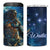 New Zealand Matariki Waita 4 in 1 Can Cooler Tumbler The Way Of The Water