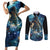 New Zealand Matariki Waita Couples Matching Short Sleeve Bodycon Dress and Long Sleeve Button Shirt The Way Of The Water