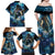 New Zealand Matariki Waita Family Matching Off Shoulder Maxi Dress and Hawaiian Shirt The Way Of The Water