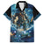 New Zealand Matariki Waita Family Matching Off Shoulder Short Dress and Hawaiian Shirt The Way Of The Water