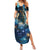 New Zealand Matariki Waita Family Matching Summer Maxi Dress and Hawaiian Shirt The Way Of The Water