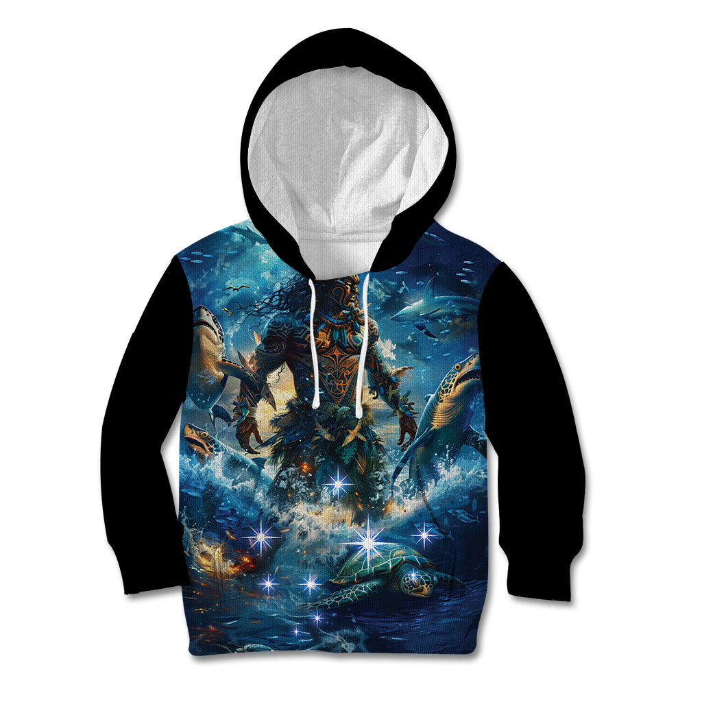 New Zealand Matariki Waita Kid Hoodie The Way Of The Water