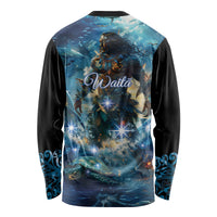 New Zealand Matariki Waita Long Sleeve Shirt The Way Of The Water