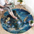 New Zealand Matariki Waita Round Carpet The Way Of The Water