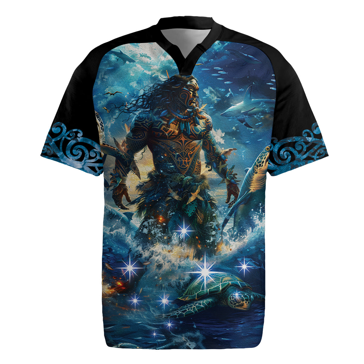 New Zealand Matariki Waita Rugby Jersey The Way Of The Water