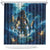 New Zealand Matariki Waita Shower Curtain The Way Of The Water