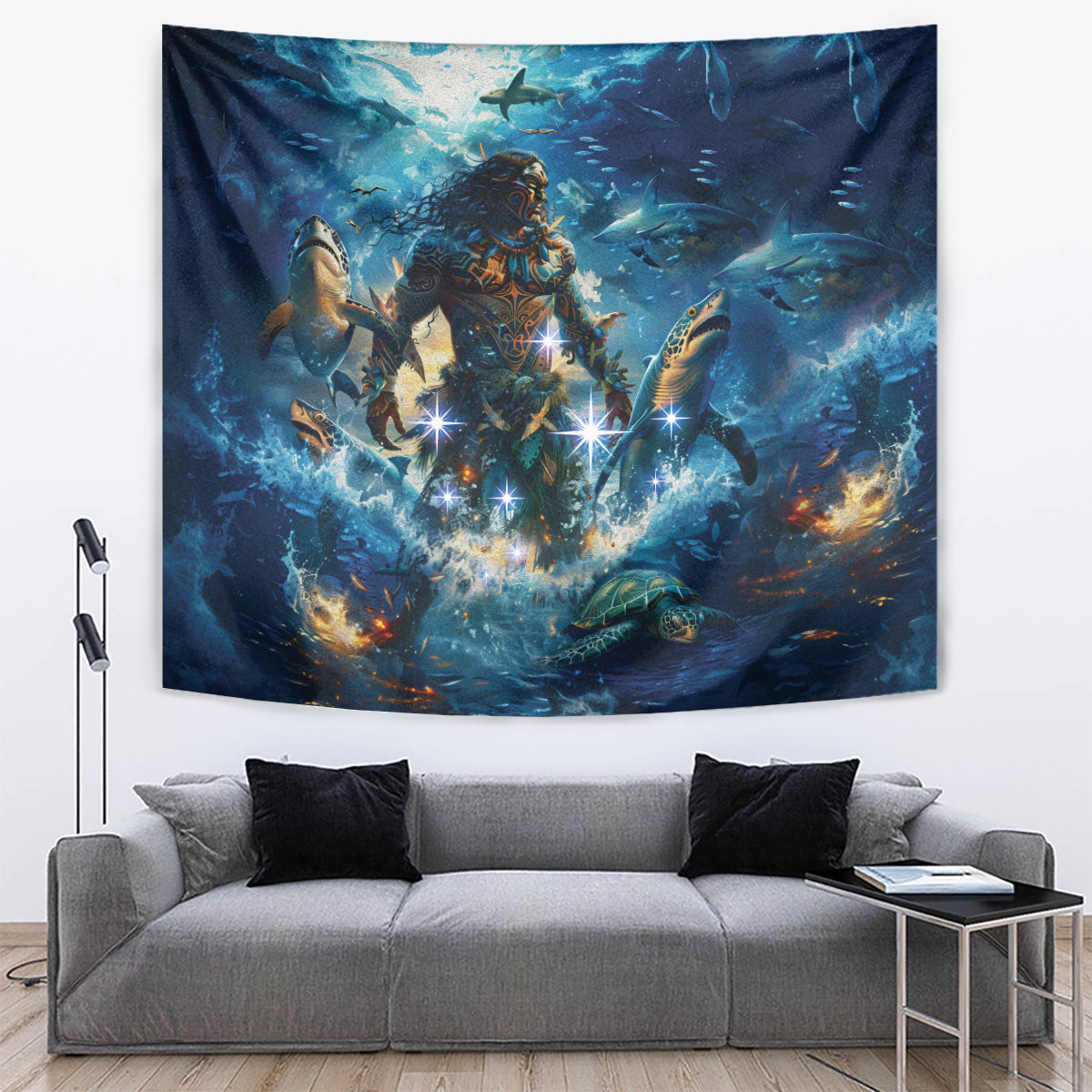 New Zealand Matariki Waita Tapestry The Way Of The Water