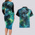 New Zealand Matariki Waiti Couples Matching Long Sleeve Bodycon Dress and Hawaiian Shirt The Beginnings Of Life