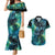 New Zealand Matariki Waiti Couples Matching Mermaid Dress and Hawaiian Shirt The Beginnings Of Life