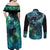 New Zealand Matariki Waiti Couples Matching Off Shoulder Maxi Dress and Long Sleeve Button Shirt The Beginnings Of Life