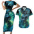 New Zealand Matariki Waiti Couples Matching Short Sleeve Bodycon Dress and Hawaiian Shirt The Beginnings Of Life