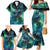 New Zealand Matariki Waiti Family Matching Mermaid Dress and Hawaiian Shirt The Beginnings Of Life