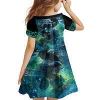 New Zealand Matariki Waiti Family Matching Off Shoulder Maxi Dress and Hawaiian Shirt The Beginnings Of Life