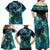 New Zealand Matariki Waiti Family Matching Off Shoulder Maxi Dress and Hawaiian Shirt The Beginnings Of Life