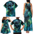 New Zealand Matariki Waiti Family Matching Tank Maxi Dress and Hawaiian Shirt The Beginnings Of Life