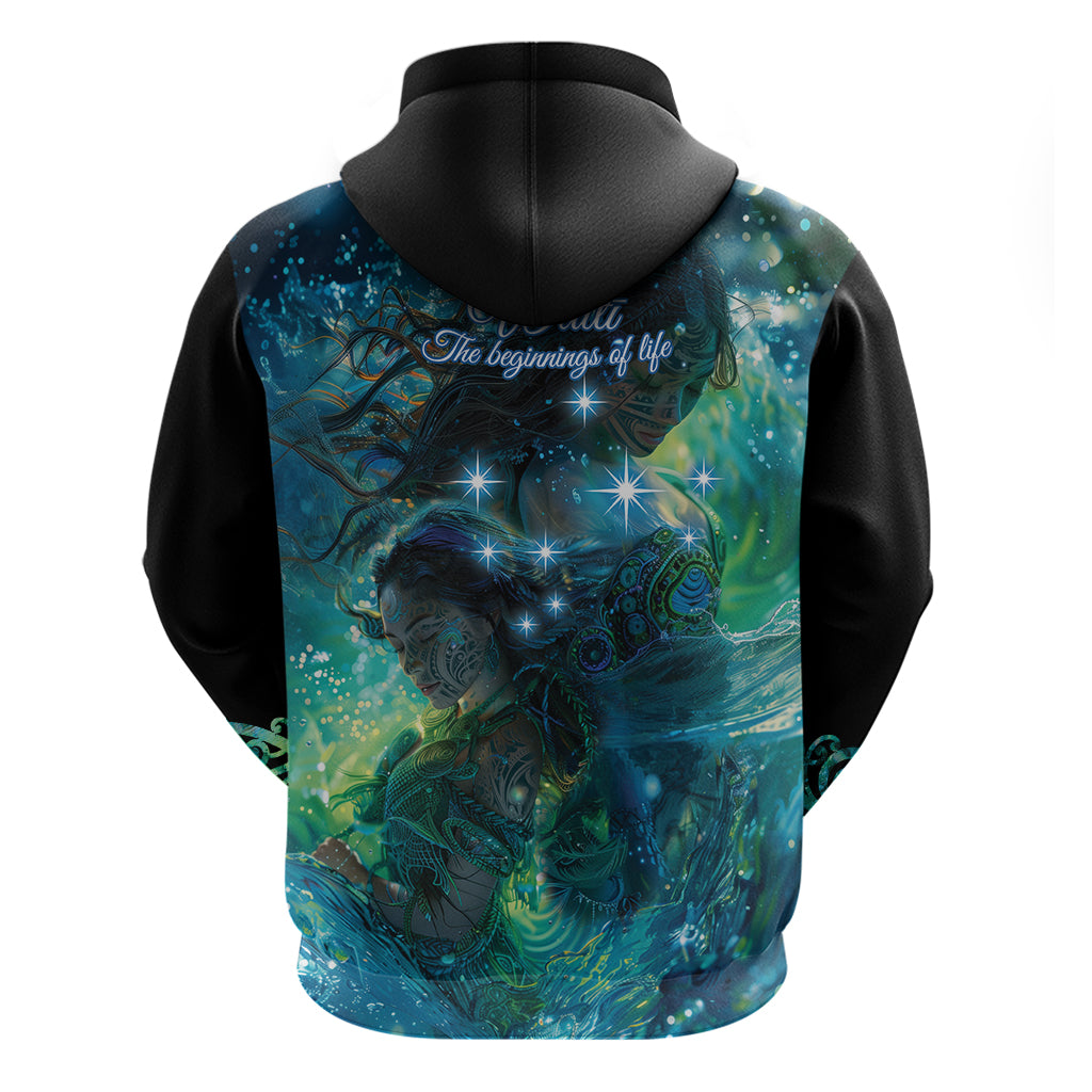 New Zealand Matariki Waiti Hoodie The Beginnings Of Life