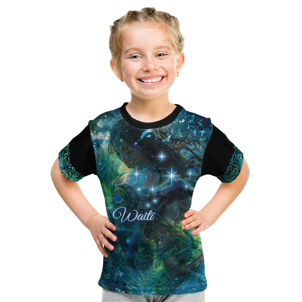 New Zealand Matariki Waiti Kid T Shirt The Beginnings Of Life