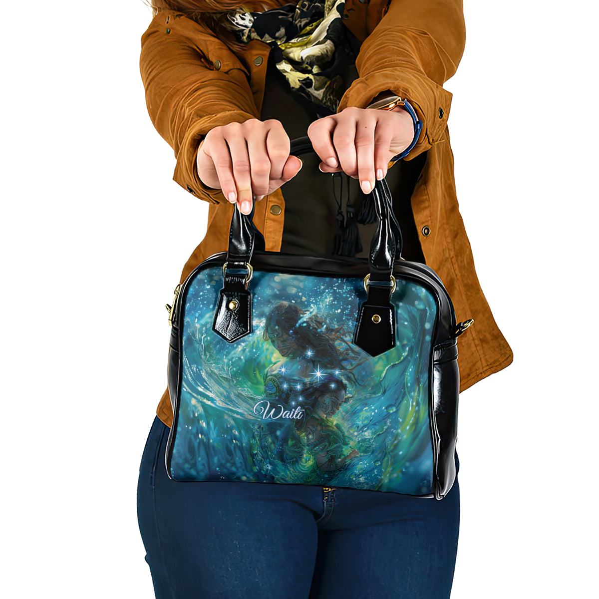 New Zealand Matariki Waiti Shoulder Handbag The Beginnings Of Life