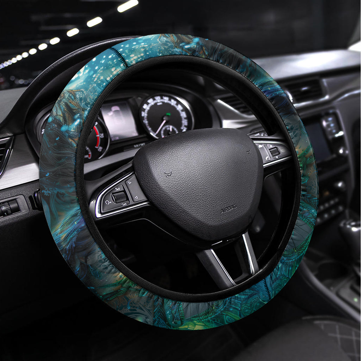 New Zealand Matariki Waiti Steering Wheel Cover The Beginnings Of Life