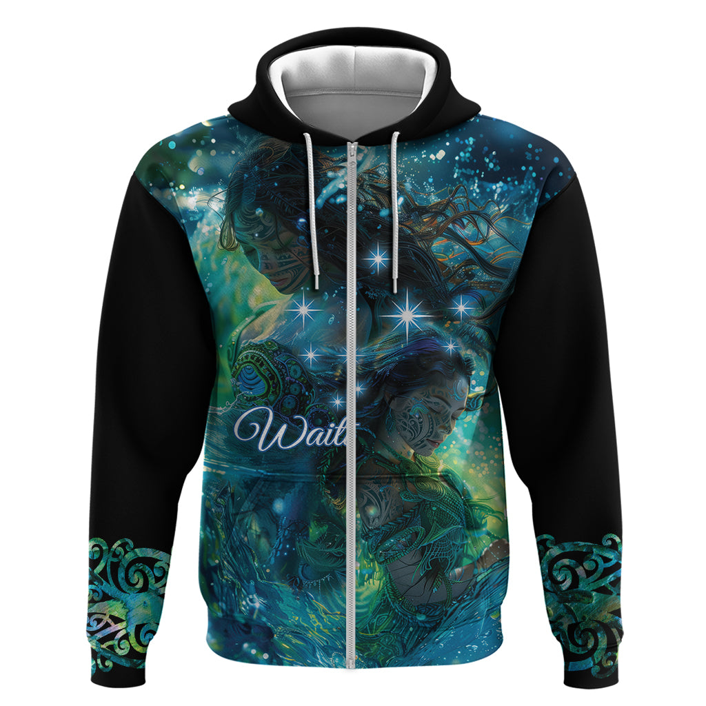 New Zealand Matariki Waiti Zip Hoodie The Beginnings Of Life