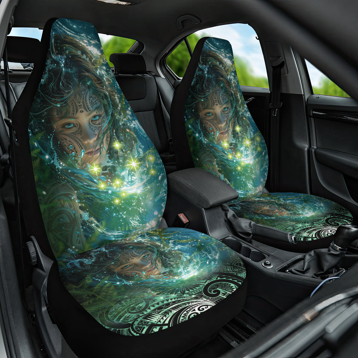 New Zealand Matariki Waiti Car Seat Cover Waimāori and The Origin Of Life