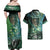 New Zealand Matariki Waiti Couples Matching Off Shoulder Maxi Dress and Hawaiian Shirt Waimāori and The Origin Of Life