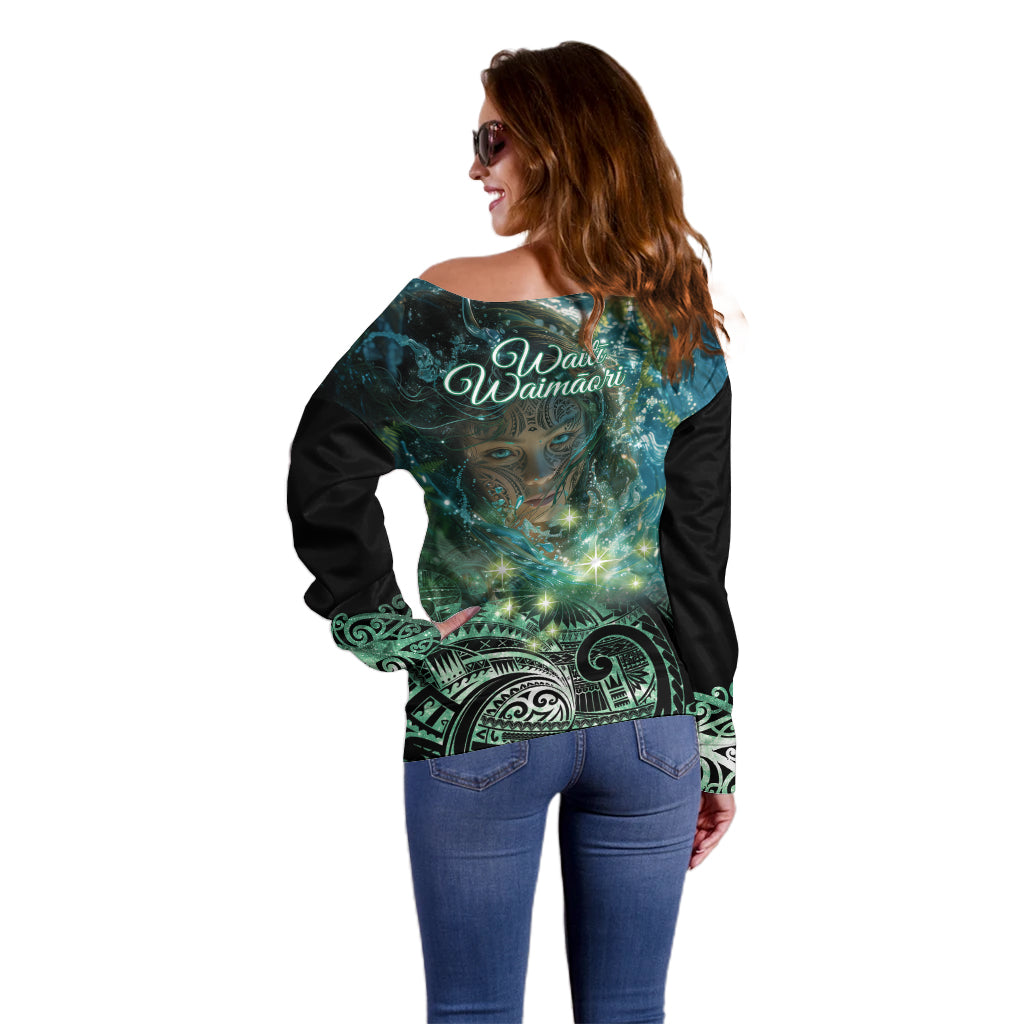 New Zealand Matariki Waiti Off Shoulder Sweater Waimāori and The Origin Of Life