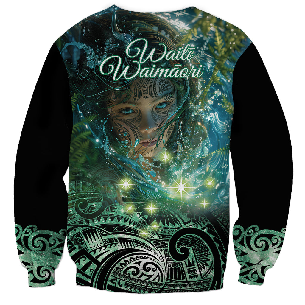 New Zealand Matariki Waiti Sweatshirt Waimāori and The Origin Of Life