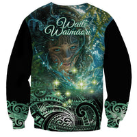 New Zealand Matariki Waiti Sweatshirt Waimāori and The Origin Of Life