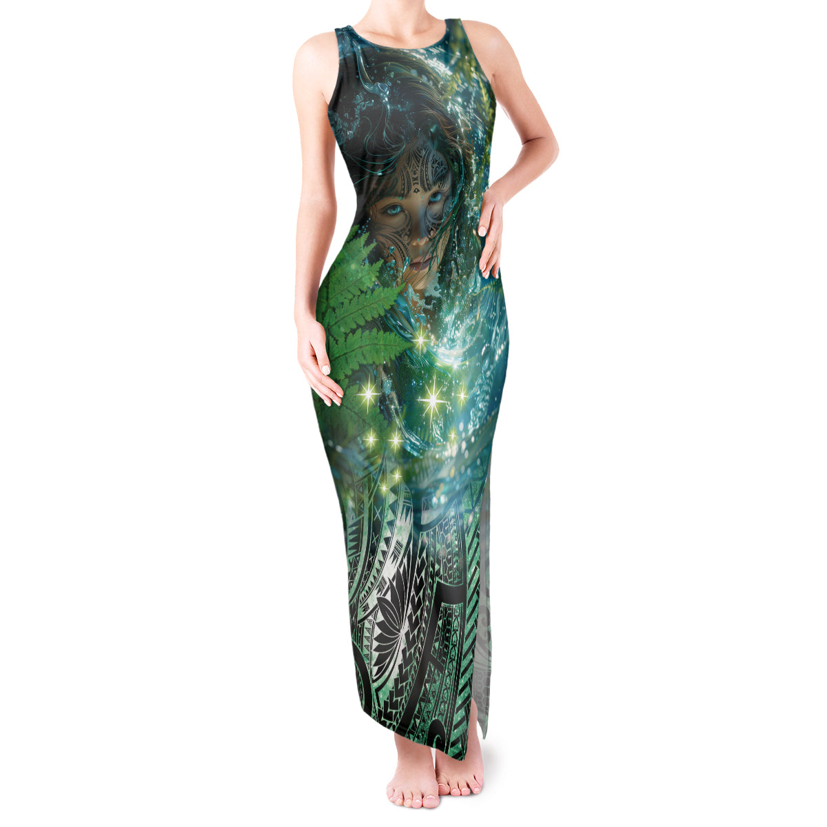 New Zealand Matariki Waiti Tank Maxi Dress Waimāori and The Origin Of Life