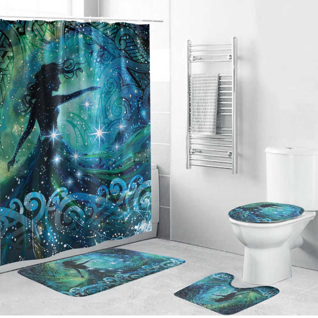New Zealand Matariki Hiwa-i-te-rangi Bathroom Set Titiro ki nga Whetu Wishing Star - Polynesian Pride