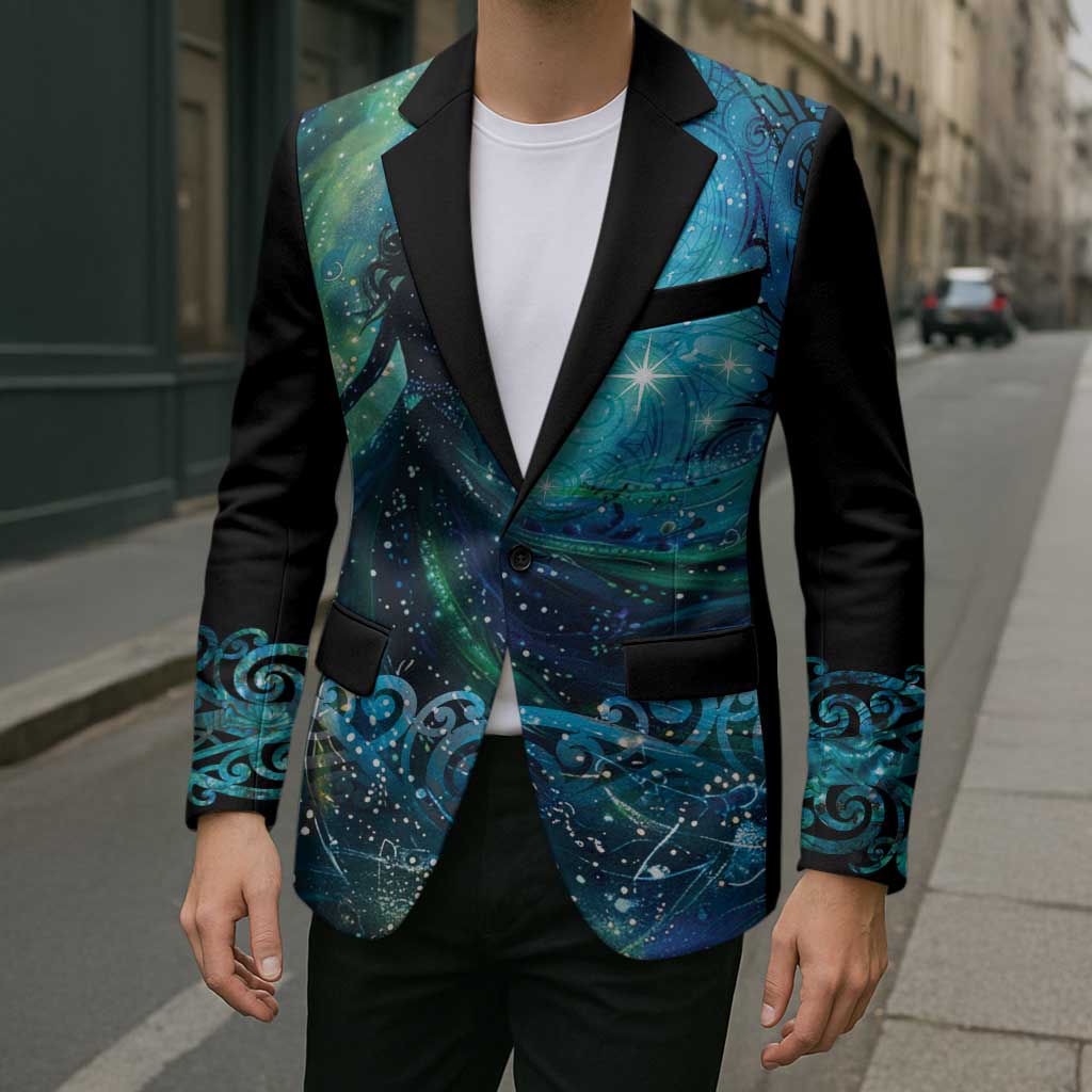 New Zealand Matariki Hiwa-i-te-rangi Blazer Titiro ki nga Whetu Wishing Star - Polynesian Pride