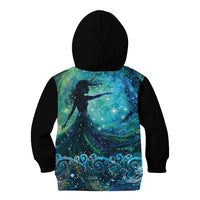New Zealand Matariki Hiwa-i-te-rangi Kid Hoodie Titiro ki nga Whetu Wishing Star